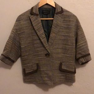 BCBG MaxAzria short sleeve blazer